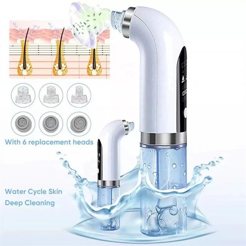 Aspirazione a vuoto Blackhead Remover Pore Cleaner per la pulizia del viso e kit di rimozione dell' acne