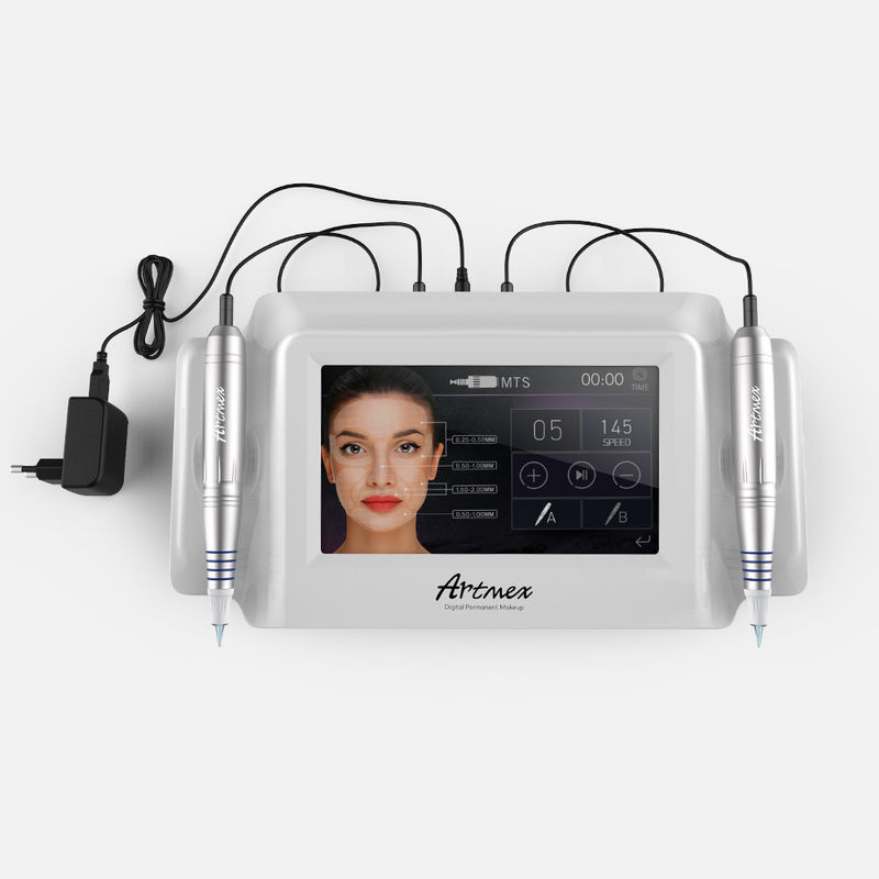 ABS Aluminium Artmex V8 Microneedling Derma Pen PMU e MTS Function Kit Tattoo Machine