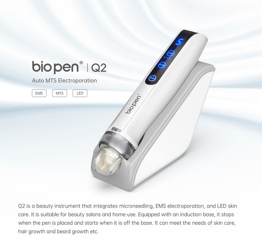 Migliora la tua routine di cura della pelle con Bio Pen Q2 EMS Microneedling e LED Light Therapy