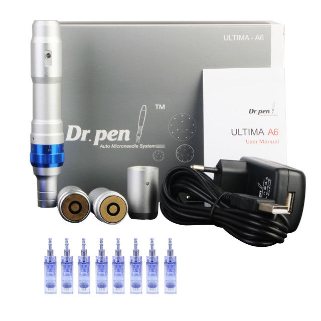 Dr Pen A6 Ultima Derma Pen Dispositivo elettrico per microaghi per la rimozione delle cerchie scure dell' acne