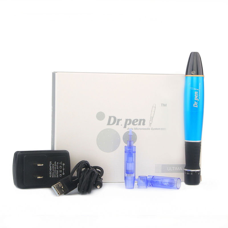 Rechargeable M7 M5 Needle A6 Titano Corpo e testa Sbiancatore di rughe IT Tipo di spina