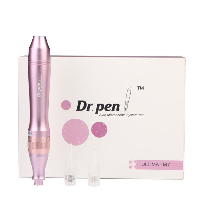 CE M7 Microneedle System Electric Derma Pen per il ringiovanimento del corpo, del viso, delle labbra e degli occhi