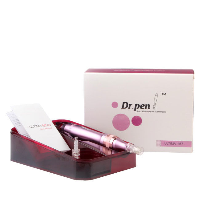CE M7 Microneedle System Electric Derma Pen per il ringiovanimento del corpo, del viso, delle labbra e degli occhi