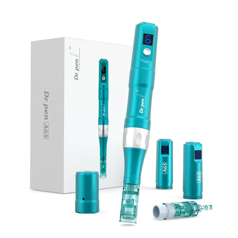 Dr pen A6S Wireless / Wired 2 in 1 Dispositivo elettrico di microaghi per la cura personale della bellezza