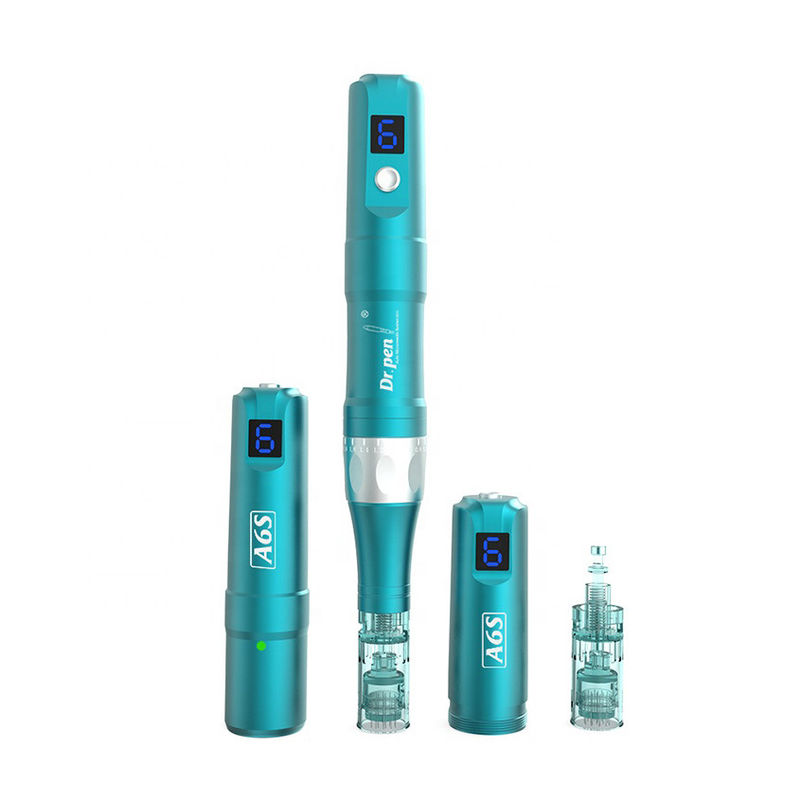 Dr pen A6S Wireless / Wired 2 in 1 Dispositivo elettrico di microaghi per la cura personale della bellezza