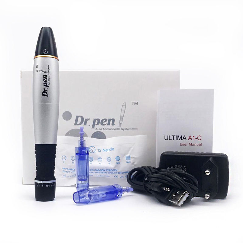 1/3/7/9/12/24/36/42/nano aghi Dr. derma pen A1-C dispositivo di microneedling medico CE