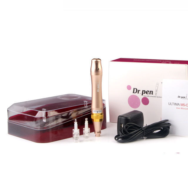 Rivitalizzare la pelle con Dr Pen M5-W Gold Dermapen e 1/3/7/9/12/24/36/42 Aghi