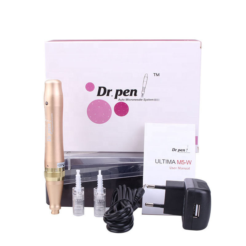 Rivitalizzare la pelle con Dr Pen M5-W Gold Dermapen e 1/3/7/9/12/24/36/42 Aghi