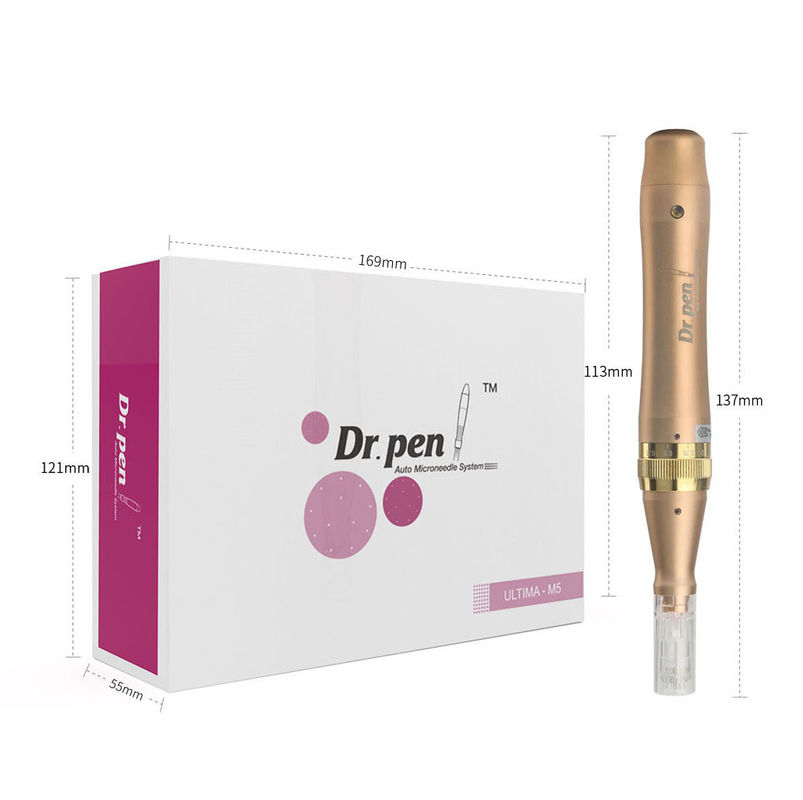 Rivitalizzare la pelle con Dr Pen M5-W Gold Dermapen e 1/3/7/9/12/24/36/42 Aghi