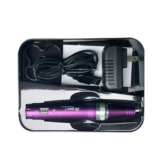 Corpo in lega di alluminio Dr pen X5 Derma Pen Sistema Microneedle automatico Lunghezze regolabili degli aghi per i tappi UK