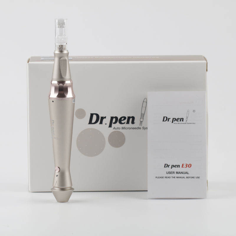 Dr Pen E30 Derma elettrico per la cura della pelle Macchina di bellezza per l' anti-invecchiamento in argento rosa