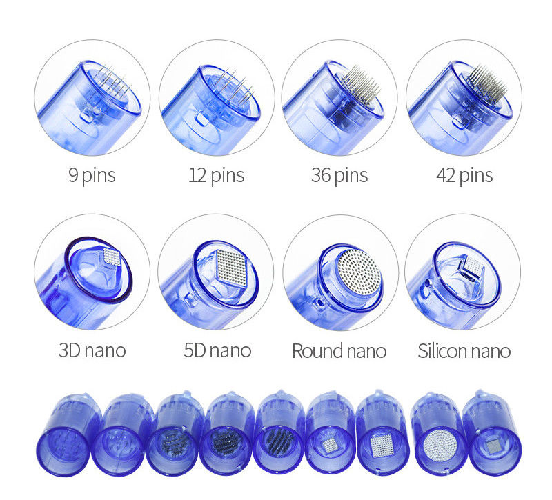 OEM 2024 A1 A6 M5 M7 M8 DR Pen Special Microneedle Dermal Pen Cartridge per la depilazione anti-capelli