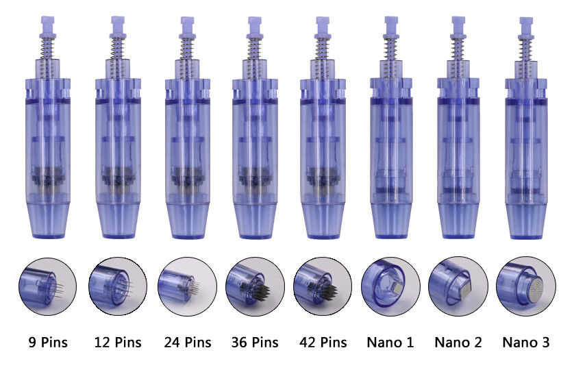OEM 2024 A1 A6 M5 M7 M8 DR Pen Special Microneedle Dermal Pen Cartridge per la depilazione anti-capelli