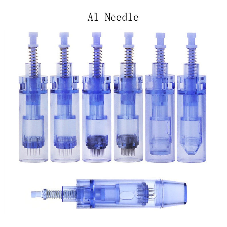 Materiale del corpo del PC in plastica Aghi Derma Pen per A1 A6 A7 M5 M7 M8 A6S N2 MYM X5 E30