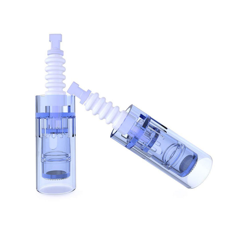 Derma Rolling System con 1 3 5 7 9 12 24 36 42 Pin Nano Needle Cartridge Cura della pelle