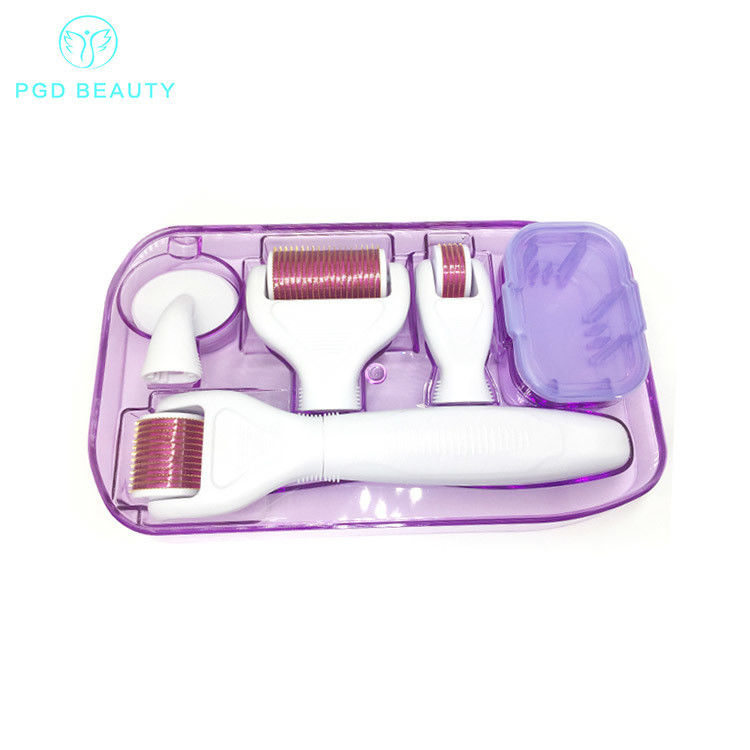 Derma Rolling System e materiale dell' ago Acciaio inossidabile / Titanio 6 in 1 Derma Roller