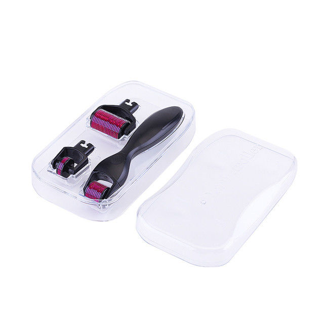 NO tappi Tipo Titanio Derma Roller per il volto Area bersaglio Corpo 3-in-1 Design