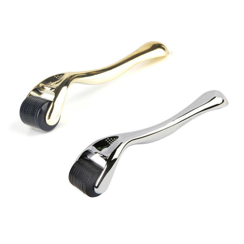 Home NO Plug Type 540-pin Derma Roller con maniglie di colore oro Ringiovanimento della pelle