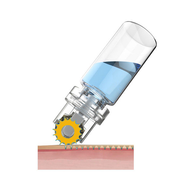 CE approvato 64 punte d'oro Hydra Microneedle Titanio Derma Roller per acido ialuronico
