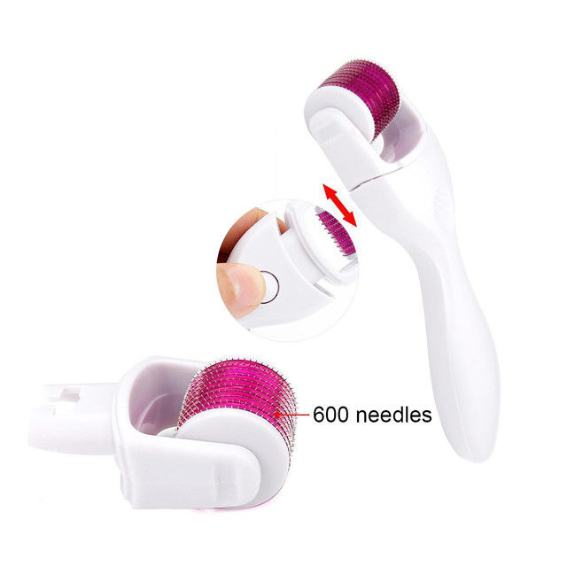 Acciaio inossidabile / Titanio Microneedle Derma Roller 0.2-3.0mm per il ringiovanimento della pelle