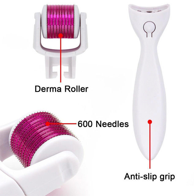 Acciaio inossidabile / Titanio Microneedle Derma Roller 0.2-3.0mm per il ringiovanimento della pelle