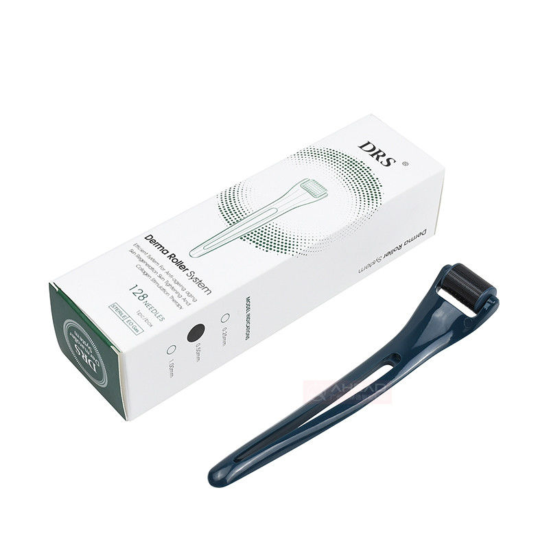 Autentico Derma Roller DRS128 128 Aghi Micro Aghi Macchina di Bellezza per Anti-Aging