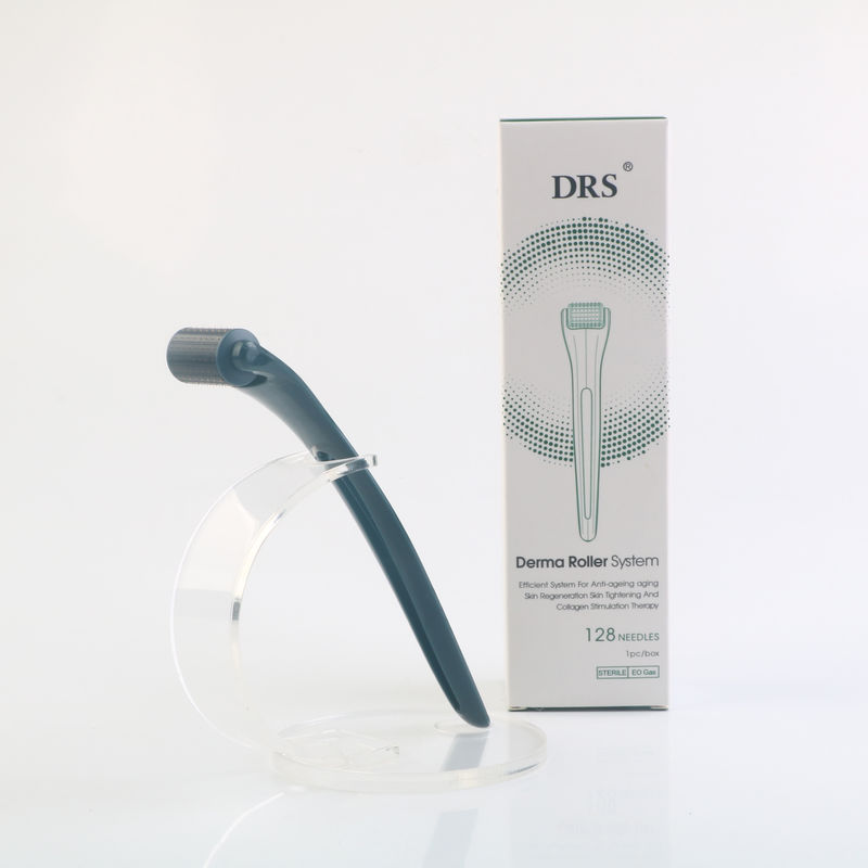 Autentico Derma Roller DRS128 128 Aghi Micro Aghi Macchina di Bellezza per Anti-Aging