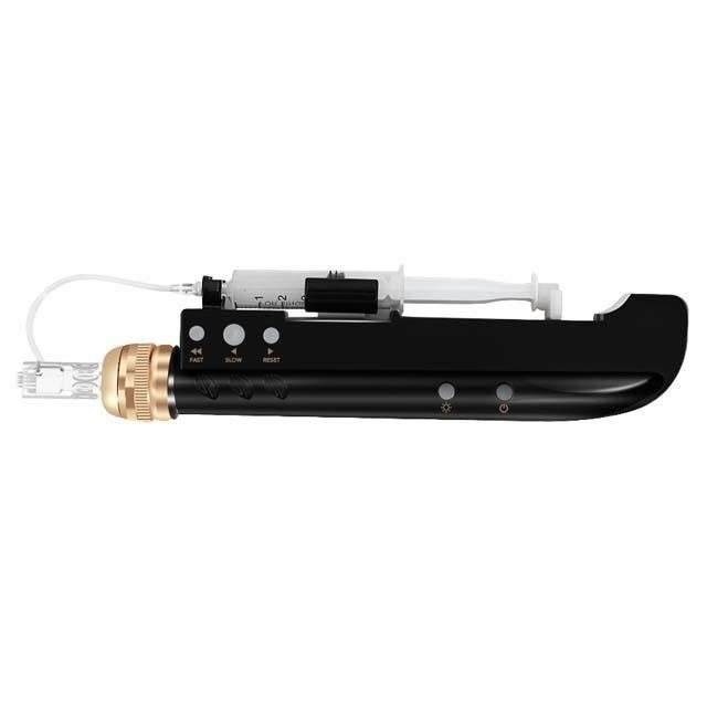 7 Lights Nano Derma Pen Electric Microneedle Pen per ingrandimenti del seno e cura del viso